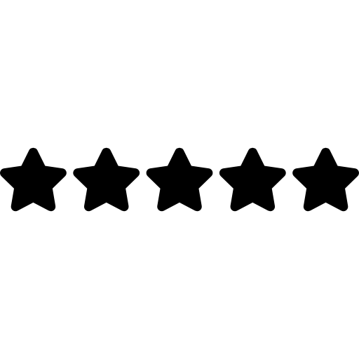 foto van vijf sterren rating